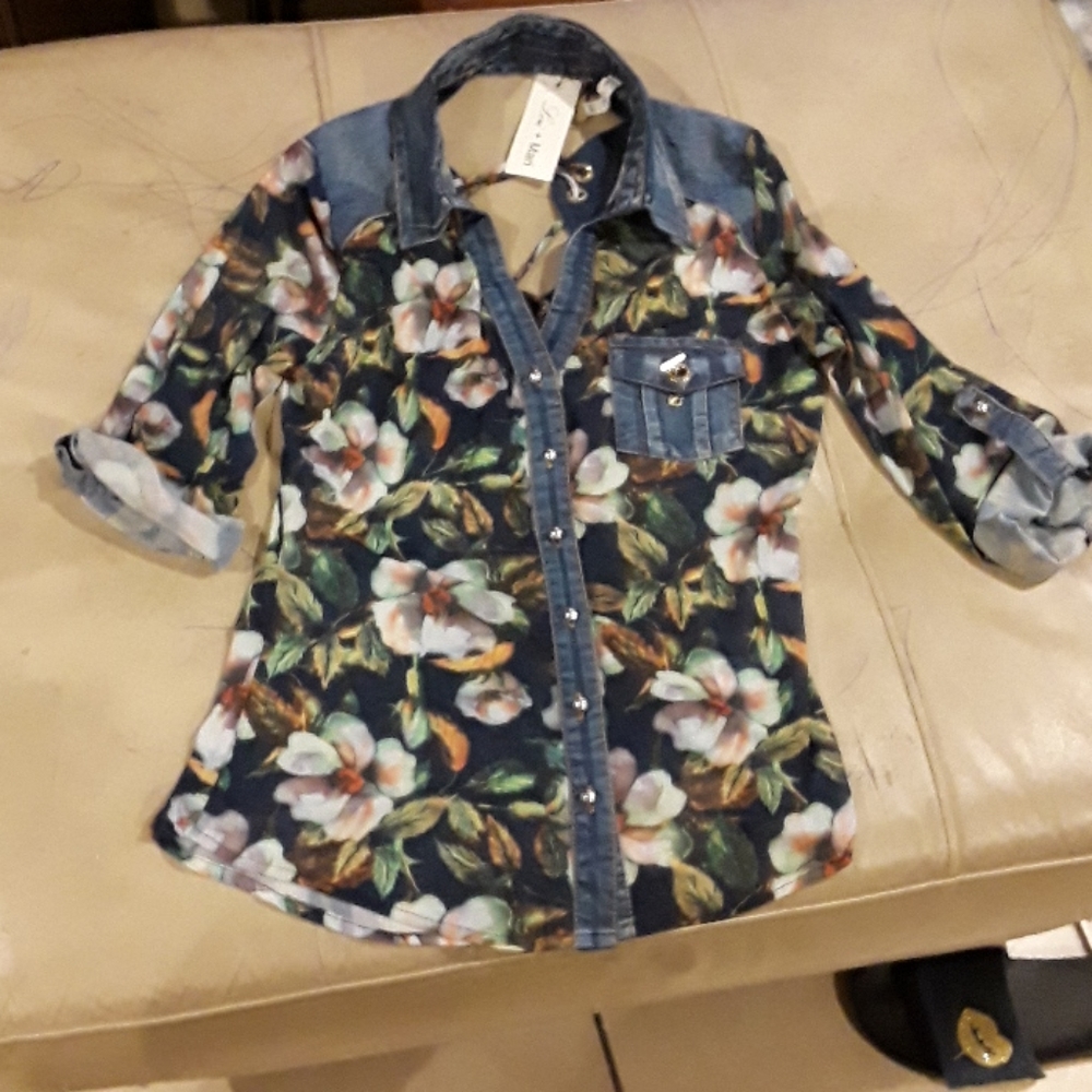 Lori + Mari Sheer shirt